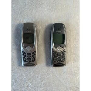 Vintage Nokia 6340i Cell Phones lot of two